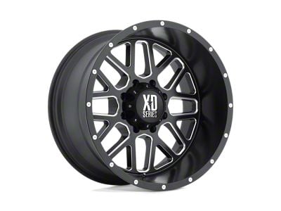 Fuel Wheels Typhoon Anodized Blue Milled 8-Lug Wheel; 22x12; -44mm Offset (10-18 RAM 3500 SRW)