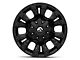 Fuel Wheels Vapor Matte Black 8-Lug Wheel; 17x9; 1mm Offset (10-18 RAM 3500 SRW)