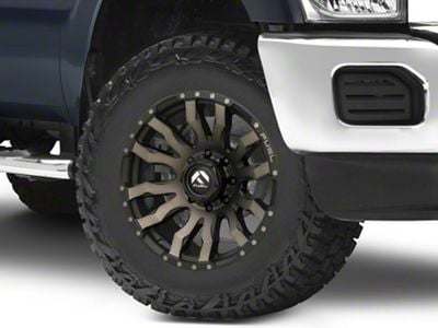 Fuel Wheels Blitz Matte Black Double Dark Tint 8-Lug Wheel; 18x9; -12mm Offset (11-16 F-250 Super Duty)