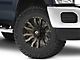 Fuel Wheels Blitz Matte Black Double Dark Tint 8-Lug Wheel; 18x9; -12mm Offset (11-16 F-250 Super Duty)