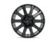 Fuel Wheels Contra Satin Black 8-Lug Wheel; 20x10; -18mm Offset (11-16 F-250 Super Duty)