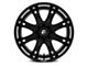 Fuel Wheels Darkstar Gloss Black Milled 8-Lug Wheel; 20x9; 1mm Offset (11-16 F-250 Super Duty)