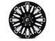 Fuel Wheels Rebar Gloss Black Milled 8-Lug Wheel; 20x10; -18mm Offset (11-16 F-250 Super Duty)