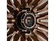 Fuel Wheels Rebar Platinum Bronze Milled 8-Lug Wheel; 20x10; -18mm Offset (11-16 F-250 Super Duty)
