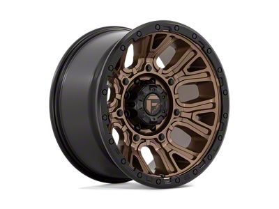 Fuel Wheels Traction Matte Bronze with Black Ring 8-Lug Wheel; 20x10; -18mm Offset (11-16 F-250 Super Duty)