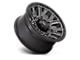 Fuel Wheels Traction Matte Gunmetal with Black Ring 8-Lug Wheel; 20x9; 1mm Offset (11-16 F-250 Super Duty)