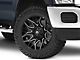 Fuel Wheels Twitch Glossy Black Milled 8-Lug Wheel; 20x10; -18mm Offset (11-16 F-250 Super Duty)