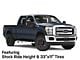 Fuel Wheels Vapor Matte Black Double Dark Tint 8-Lug Wheel; 17x10; -18mm Offset (11-16 F-250 Super Duty)