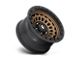 Fuel Wheels Zephyr Matte Bronze with Black Bead Ring 8-Lug Wheel; 17x9; -12mm Offset (11-16 F-250 Super Duty)