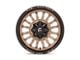 Fuel Wheels Arc Platinum Bronze with Black Lip 8-Lug Wheel; 22x10; -18mm Offset (11-16 F-350 Super Duty SRW)