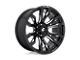 Fuel Wheels Blitz Gloss Black Milled 8-Lug Wheel; 18x9; 20mm Offset (11-16 F-350 Super Duty SRW)