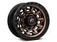 Fuel Wheels Covert Matte Bronze with Black Bead Ring 8-Lug Wheel; 20x10; -18mm Offset (11-16 F-350 Super Duty SRW)