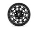 Fuel Wheels Covert Matte Gunmetal with Black Bead Ring 8-Lug Wheel; 18x9; -12mm Offset (11-16 F-350 Super Duty SRW)