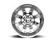 Fuel Wheels FF09D Polished 8-Lug Wheel; 24x12; -50mm Offset (11-16 F-350 Super Duty SRW)