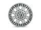 Fuel Wheels Rage Platinum Brushed Gunmetal with Tinted Clear 8-Lug Wheel; 20x10; -18mm Offset (11-16 F-350 Super Duty SRW)