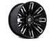 Fuel Wheels Rebar Gloss Black Milled 8-Lug Wheel; 20x10; -18mm Offset (11-16 F-350 Super Duty SRW)