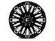 Fuel Wheels Rebar Gloss Black Milled 8-Lug Wheel; 20x10; -18mm Offset (11-16 F-350 Super Duty SRW)