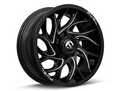 Fuel Wheels Runner Gloss Black Milled 8-Lug Wheel; 20x9; 1mm Offset (11-16 F-350 Super Duty SRW)