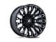 Fuel Wheels Strike Gloss Black Milled 8-Lug Wheel; 22x10; -18mm Offset (11-16 F-350 Super Duty SRW)