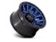 Fuel Wheels Traction Dark Blue with Black Ring 8-Lug Wheel; 20x10; -18mm Offset (11-16 F-350 Super Duty SRW)