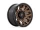 Fuel Wheels Traction Matte Bronze with Black Ring 8-Lug Wheel; 20x10; -18mm Offset (11-16 F-350 Super Duty SRW)