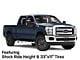 Fuel Wheels Triton Gloss Black Milled 8-Lug Wheel; 22x10; -18mm Offset (11-16 F-350 Super Duty SRW)