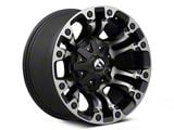 Fuel Wheels Vapor Matte Black with Gray Tint 8-Lug Wheel; 20x9; 1mm Offset (11-16 F-350 Super Duty SRW)