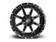 Fuel Wheels Maverick Gloss Black Milled 8-Lug Wheel; 22x12; -44mm Offset (11-14 Silverado 2500 HD)