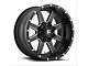 Fuel Wheels Maverick Matte Black Milled 8-Lug Wheel; 22x10; -24mm Offset (11-14 Silverado 3500 HD SRW)