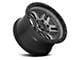 Fuel Wheels Ammo Matte Gunmetal with Black Bead Ring 6-Lug Wheel; 20x9; 1mm Offset (14-18 Sierra 1500)