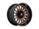 Fuel Wheels Arc Platinum Bronze with Black Lip 6-Lug Wheel; 20x10; -18mm Offset (14-18 Sierra 1500)