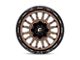 Fuel Wheels Arc Platinum Bronze with Black Lip 6-Lug Wheel; 20x10; -18mm Offset (14-18 Sierra 1500)