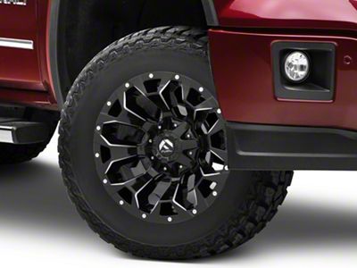 Fuel Wheels Assault Gloss Black Milled 6-Lug Wheel; 18x9; 19mm Offset (14-18 Sierra 1500)