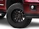 Fuel Wheels Clash Matte Black Double Dark Tint 6-Lug Wheel; 18x9; -12mm Offset (14-18 Sierra 1500)