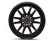 Fuel Wheels Clash Matte Black Double Dark Tint 6-Lug Wheel; 18x9; -12mm Offset (14-18 Sierra 1500)