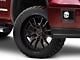 Fuel Wheels Clash Matte Black Double Dark Tint 6-Lug Wheel; 22x10; -18mm Offset (14-18 Sierra 1500)