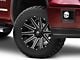 Fuel Wheels Contra Matte Black Milled 6-Lug Wheel; 18x9; -12mm Offset (14-18 Sierra 1500)