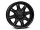 Fuel Wheels Darkstar Matte Black with Gloss Black Lip 6-Lug Wheel; 20x9; 1mm Offset (14-18 Sierra 1500)