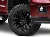 Fuel Wheels Flame Blackout 6-Lug Wheel; 20x10; -18mm Offset (14-18 Sierra 1500)