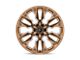 Fuel Wheels Flame Platinum Bronze 6-Lug Wheel; 22x12; -44mm Offset (14-18 Sierra 1500)