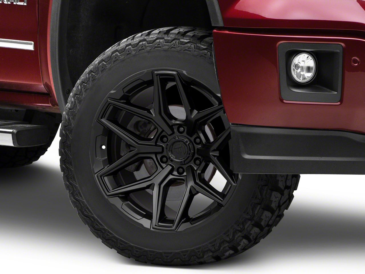 Fuel Wheels Sierra Flux Blackout Lug Wheel X Mm Offset