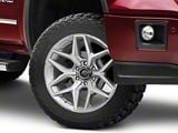 Fuel Wheels Flux Platinum 6-Lug Wheel; 20x9; 1mm Offset (14-18 Sierra 1500)