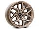 Fuel Wheels Flux Platinum Bronze 6-Lug Wheel; 22x10; -18mm Offset (14-18 Sierra 1500)