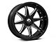 Fuel Wheels Hammer Gloss Black Milled 6-Lug Wheel; 22x12; -44mm Offset (14-18 Sierra 1500)