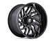 Fuel Wheels Hurricane Gloss Black Milled 6-Lug Wheel; 20x9; 1mm Offset (14-18 Sierra 1500)