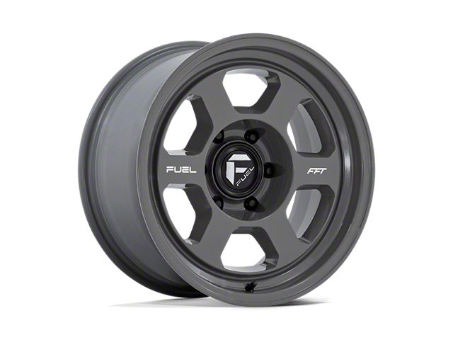 Fuel Wheels Hype Battleship Gray 6-Lug Wheel; 18x8.5; -10mm Offset (14-18 Sierra 1500)