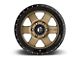 Fuel Wheels Podium Matte Bronze 6-Lug Wheel; 20x9; 20mm Offset (14-18 Sierra 1500)