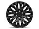 Fuel Wheels Quake Blackout 6-Lug Wheel; 18x9; 1mm Offset (14-18 Sierra 1500)