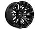 Fuel Wheels Quake Gloss Black Milled 6-Lug Wheel; 20x9; 1mm Offset (14-18 Sierra 1500)