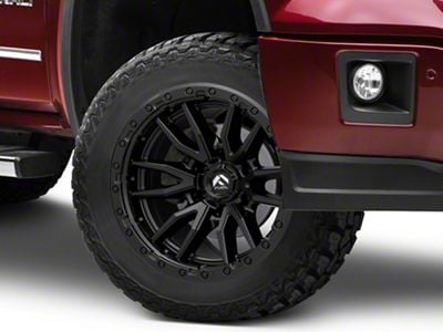 Fuel Wheels Rebel Matte Black 6-Lug Wheel; 20x9; 20mm Offset (14-18 Sierra 1500)